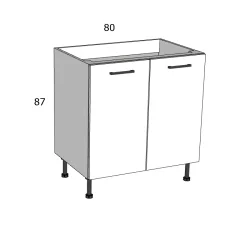 BL15 AA 80 alsó elem