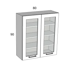 90/FÜ 80 felső elem