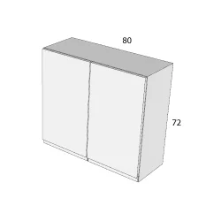 ITL 72/FA 80 FELSŐ ELEM MDF