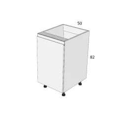 ITL AA 50 ALSÓ ELEM BALOS MDF