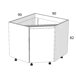 ITL  AS 90 ALSÓ SAROK ELEM BALOS MDF