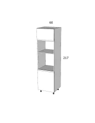 ITL 217/ASZT 60 ÁLLÓ ELEM BALOS MDF