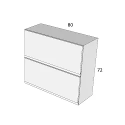 ITL 72/FF 80 FELSŐ ELEM MDF