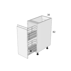 ITL AKF 30 ALSÓ ELEM MDF