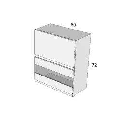 ITL  72/FFÜ 60 FELSŐ ELEM MDF