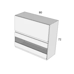 ITL  72/FFÜ 80 FELSŐ ELEM MDF