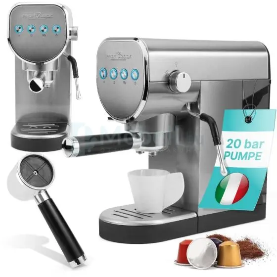 ProfiCook PC-ES/KA 1265 inox kávéfőző