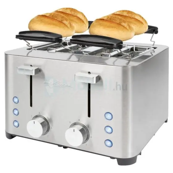 ProfiCook PC-TA 1252 inox kenyérpirító