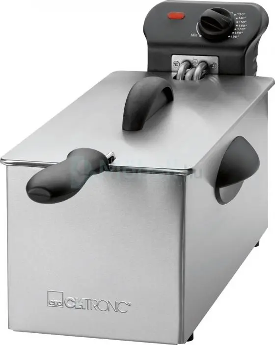 Clatronic FR 3586 inox 3L 2000W olajsütő