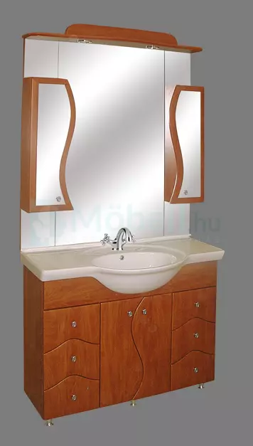 Porcelán S100 fürdőszoba bútor B