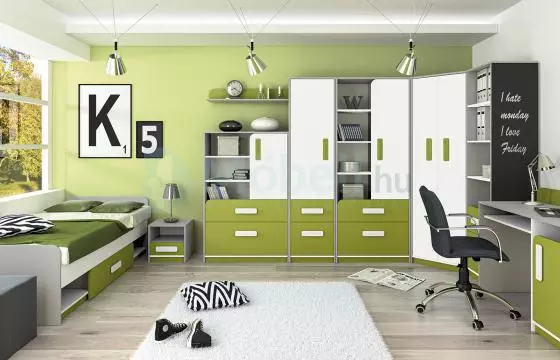 IQ ifjúsági bútor összeállítás - Zöld