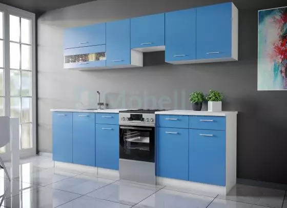 Color Kék konyhabútor 250 cm
