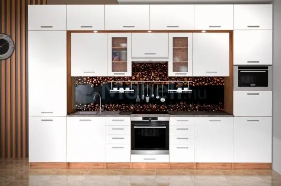 Harmony Lux fehér konyhabútor 380 cm