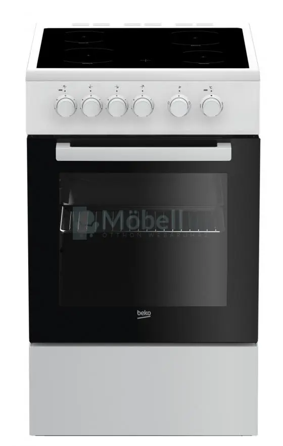 Beko FSM57000GW kerámialapos tűzhely