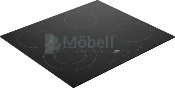 Beko HIC 64403 T: Beépíthető főzőlap (Vitrokerámia, 60 cm)