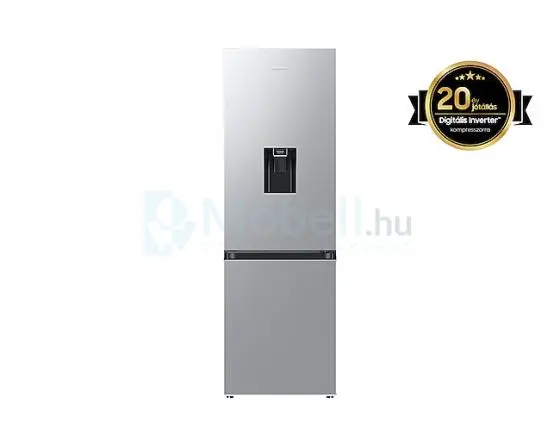 Samsung  RB34C632DSA/EF Alulfagyasztós hűtőszekrény Wi-fi-vel 341 L