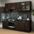 Athén Mdf Bambusz konyhabútor 240 cm