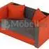 Katarina ágyazható kanapé B, Narancssárga