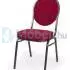 Bankett szék C,  Piros 