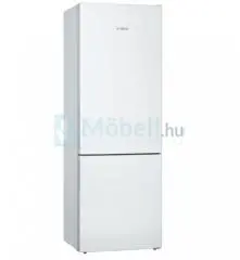 Bosch KGE49AWCA Serie 6 Szabadonálló, alulfagyasztós hűtő-fagyasztó kombináció 201 x 70 cm Fehér