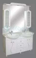 Porcelán S130 fürdőszoba bútor