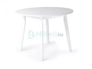 Anita fehér kör asztal