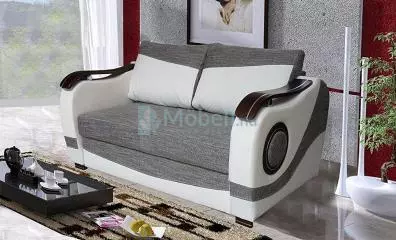 Rafi 2-es kanapé A, Fehér-Szürke