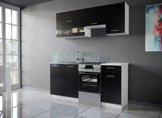 Color fekete konyhabútor 170 cm
