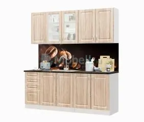 Otthon Sonoma Mdf konyhabútor 200 cm