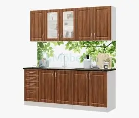 Otthon Akác Mdf konyhabútor 200 cm