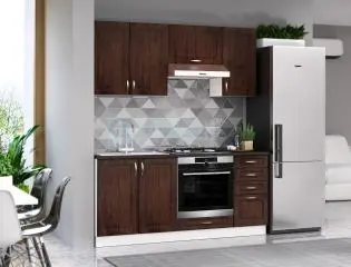 Profi 1 Mdf Bambusz konyhabútor 180 cm