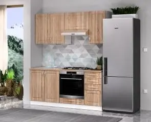 Profi 1 Mdf Sonoma konyhabútor 180 cm