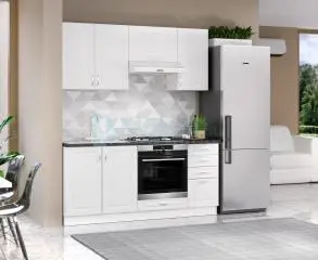 Profi 1 Mdf Fehér konyhabútor 180 cm