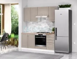 Profi 1 Mdf Cappuchino konyhabútor 180 cm