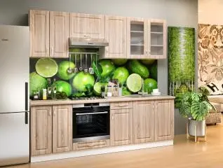 Athén Mdf Sonoma konyhabútor 240 cm