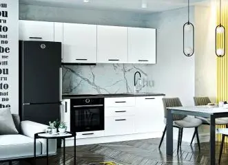 Burda Fehér Konyhabútor 255 cm