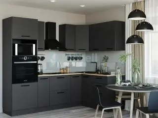 Montana Szürke Sarok konyhabútor 240 x 160 cm