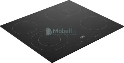 Beko HIC 64403 T: Beépíthető főzőlap (Vitrokerámia, 60 cm)
