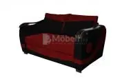 Rafi 2-es kanapé C, Fekete-Piros