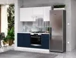 Italy Mdf Navi kék konyhabútor 180 cm