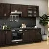 Athén Mdf Bambusz konyhabútor 240 cm
